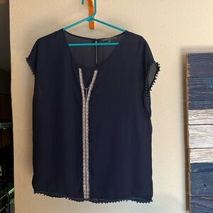 Sheer top - amazing details